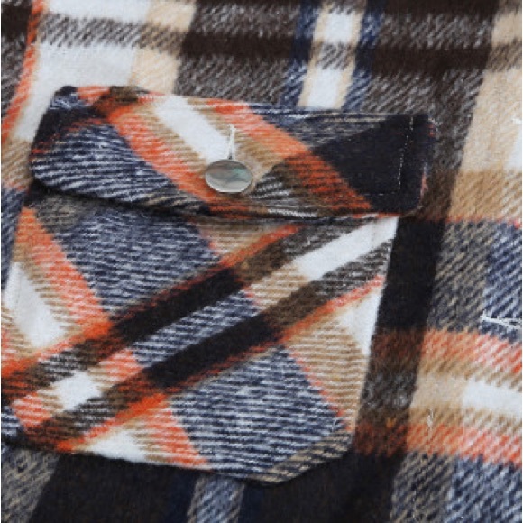 NWT! The Perfect Geometric Plaid Plaid Pocketed Shacket! Sooo cute! 🤩 - Picture 11 of 12